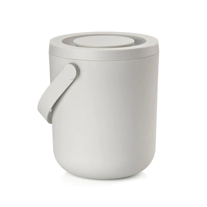 Waste Bin Circular 15L warm Grey